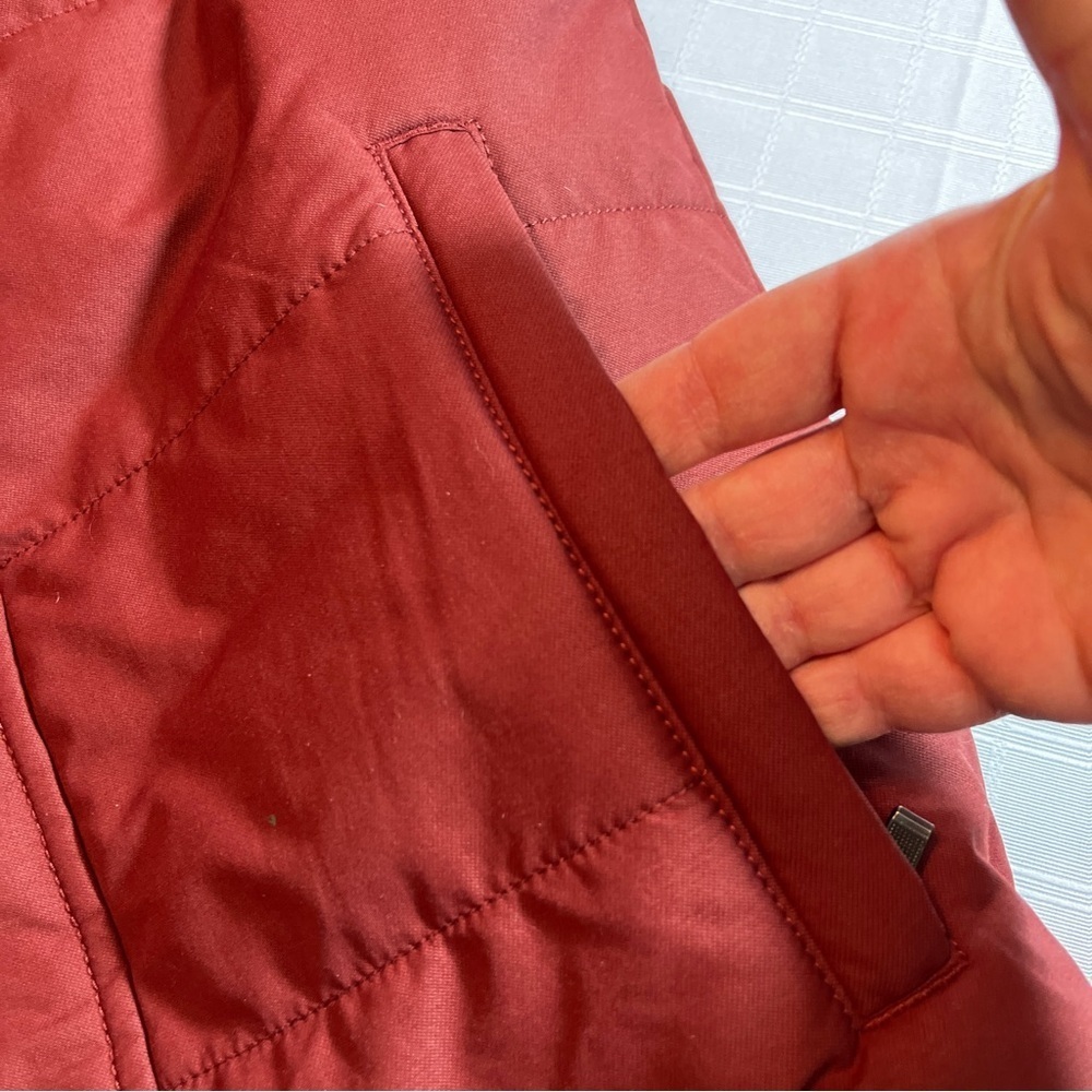 Columbia Men's Small Rust and Blue Puffer Vest Preppy Transitional Outdoor - Picture 5 of 16